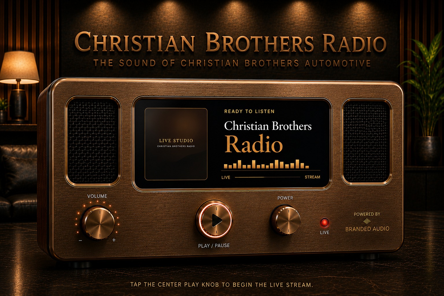 Christian Brothers Radio private showroom